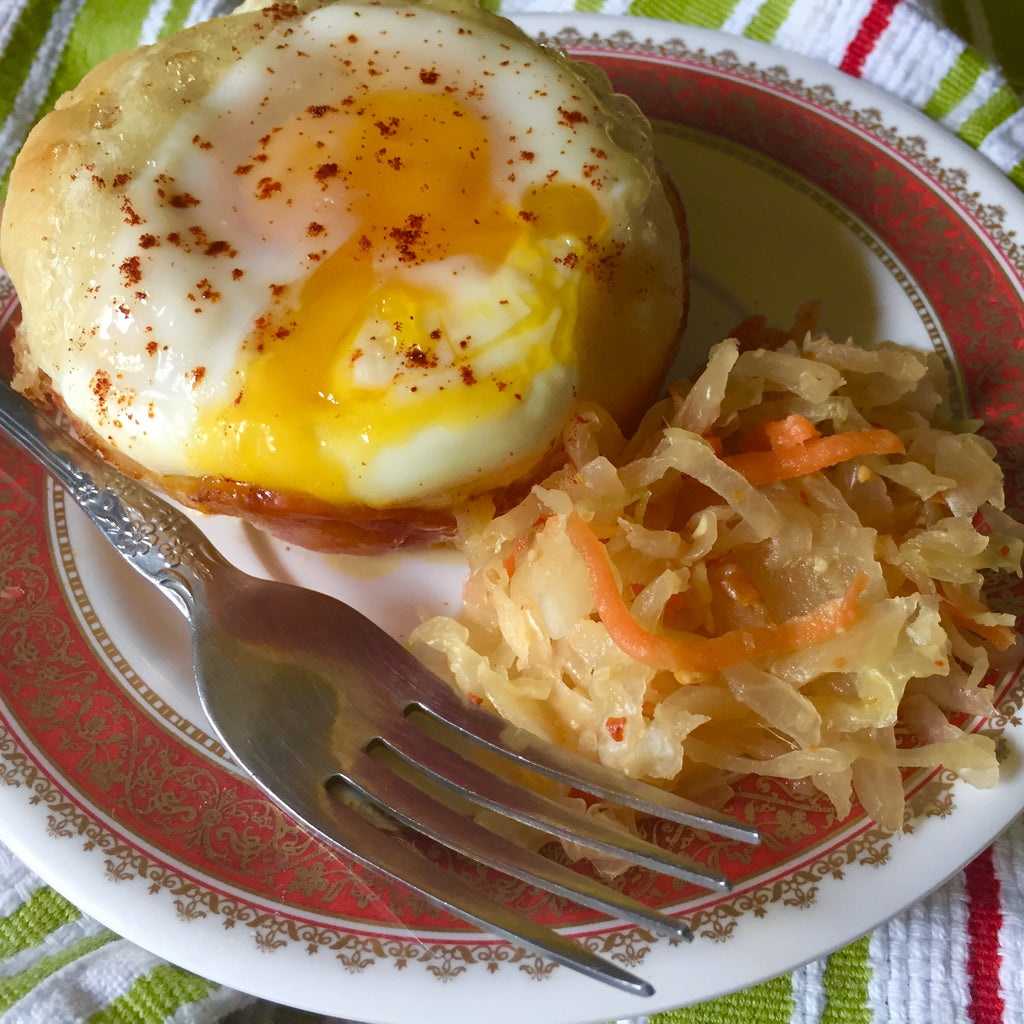 Recipe: Sassy Egg in a Basket