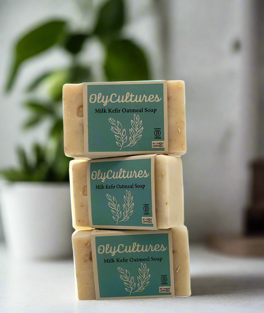 milk kefir oatmeal soap beauty, bath and body products