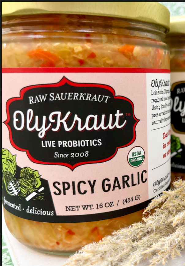 Spicy Garlic Sauerkraut