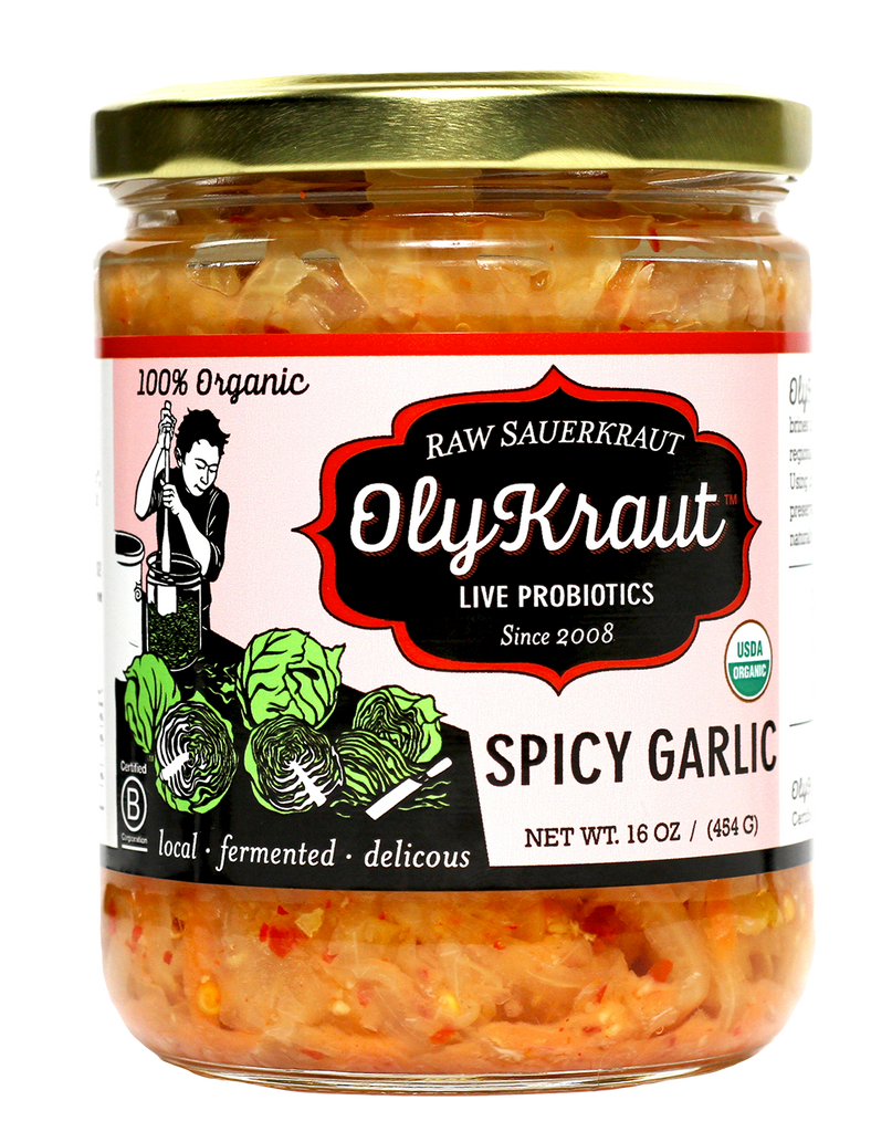 Spicy Garlic Sauerkraut